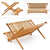 relaxdays Abtropfgestell braun relaxdays Abtropfgestell braun von RELAXDAYS