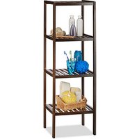 relaxdays Badregal dunkelbraun 34,5 x 33,0 x 110,0 cm relaxdays Badregal dunkelbraun 34,5 x 33,0 x 110,0 cm von RELAXDAYS