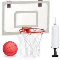relaxdays Basketballkorb für’s Zimmer weiß, rot relaxdays Basketballkorb für’s Zimmer weiß, rot von RELAXDAYS
