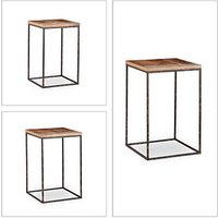relaxdays Beistelltische-Set Holz braun relaxdays Beistelltische-Set Holz braun von RELAXDAYS