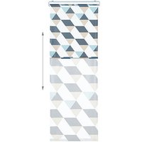 relaxdays Duschrollo Dreiecke 80,0 x 240,0 cm von RELAXDAYS
