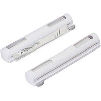 relaxdays Folienspender weiß, 2 St., 2 Stück von RELAXDAYS