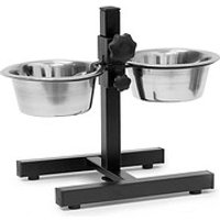 relaxdays Futterstation Hunde/Katzen silber 36,0 x 21,5 x 27,0 cm relaxdays Futterstation Hunde/Katzen silber 36,0 x 21,5 x 27,0 cm von RELAXDAYS