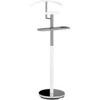 relaxdays Herrendiener weiß Metall 47,0 x 112,0 cm relaxdays Herrendiener weiß Metall 47,0 x 112,0 cm von RELAXDAYS