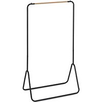 relaxdays Kleiderständer schwarz Metall 80,0 x 145,0 cm relaxdays Kleiderständer schwarz Metall 80,0 x 145,0 cm von RELAXDAYS