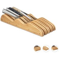 relaxdays L Messer-Schubladeneinsatz braun 1 St. relaxdays L Messer-Schubladeneinsatz braun 1 St. von RELAXDAYS