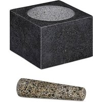 relaxdays Mörser grau 14,5 cm 2-tlg. relaxdays Mörser grau 14,5 cm 2-tlg. von RELAXDAYS
