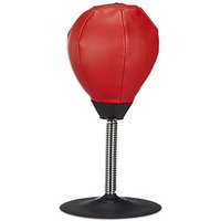 relaxdays Tisch Punchingball rot, schwarz relaxdays Tisch Punchingball rot, schwarz von RELAXDAYS
