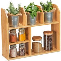 relaxdays Küchen-Organizer natur 55,0 x 16,0 x 45,5 cm, 1 St. relaxdays Küchen-Organizer natur 55,0 x 16,0 x 45,5 cm, 1 St. von RELAXDAYS