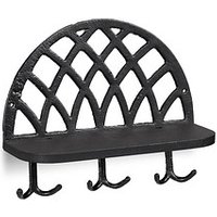 relaxdays Schlüsselbrett schwarz mit 6 Haken relaxdays Schlüsselbrett schwarz mit 6 Haken von RELAXDAYS
