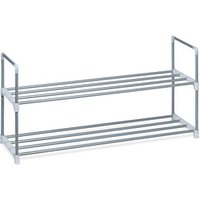 relaxdays Schuhregal grau 90,0 x 31,0 x 45,0 cm von RELAXDAYS