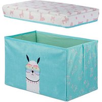 relaxdays Sitztruhe 10028894_1180 Lama Stoff 48,5 cm relaxdays Sitztruhe 10028894_1180 Lama Stoff 48,5 cm von RELAXDAYS