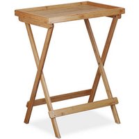 relaxdays Tablett braun rechteckig 50,0 x 38,5 cm relaxdays Tablett braun rechteckig 50,0 x 38,5 cm von RELAXDAYS