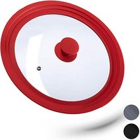 relaxdays Universal-Topfdeckel rot 31,5 cm relaxdays Universal-Topfdeckel rot 31,5 cm von RELAXDAYS
