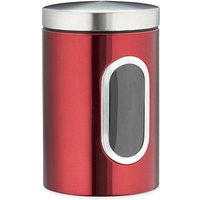 relaxdays Vorratsdose 17,0 cm hoch rot 1,4 l, 1 St. von RELAXDAYS