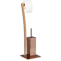 relaxdays WC-Garnitur WIMEDO kupfer Metall relaxdays WC-Garnitur WIMEDO kupfer Metall von RELAXDAYS