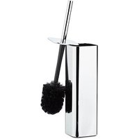 relaxdays WC-Garnitur silber/schwarz Metall relaxdays WC-Garnitur silber/schwarz Metall von RELAXDAYS