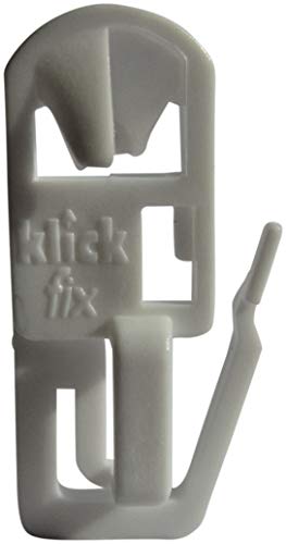 Klickfix Gardinengleiter- das Original - 20, 40, 60, 80, 100, 200 Stück (60 Stück) von rewagi