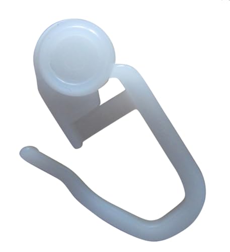 rewagi – Hochwertige Rollen, Faltenhaken, Gardinenröllchen, Innenlaufrollen - Weiss 8mm – 200 Stück rewagi – Hochwertige Rollen, Faltenhaken, Gardinenröllchen, Innenlaufrollen - Weiss 8mm – 200 Stück von rewagi