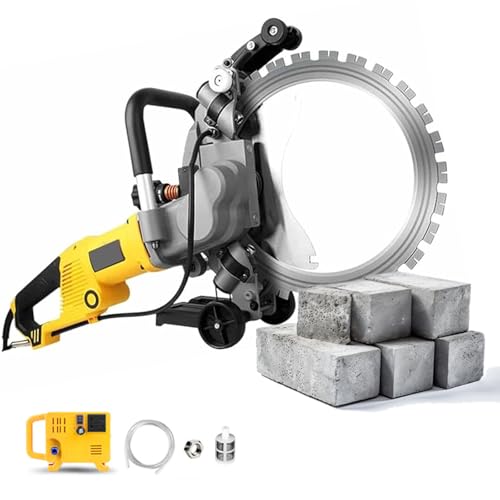 Elektrische Beton-Kreissäge 5000W | 360° Turbo-Kühlung | Schnitttiefe 29cm/39cm/49cm | Nass-/Trocken-Beton-Schneider mit Wasserpumpe | Für Granit, Ziegel, Stahl, Renovierung & Brückenarbeiten,M Elektrische Beton-Kreissäge 5000W | 360° Turbo-Kühlung | Schnitttiefe 29cm/39cm/49cm | Nass-/Trocken-Beton-Schneider mit Wasserpumpe | Für Granit, Ziegel, Stahl, Renovierung & Brückenarbeiten,M von richigblosmum