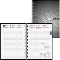 rido idé Buchkalender mit Spirale 2026 anthrazit von rido idé
