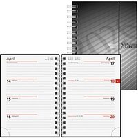 rido idé Taschenkalender mit Spirale 2026 anthrazit von rido idé