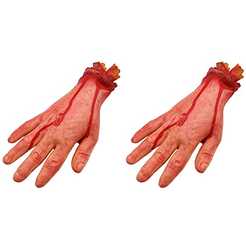 rieder 2X Bloody Horror Scary Halloween Prop Fake Abgetrennte Lebensgröße Arm Hand House Scary Bloody rieder 2X Bloody Horror Scary Halloween Prop Fake Abgetrennte Lebensgröße Arm Hand House Scary Bloody von rieder