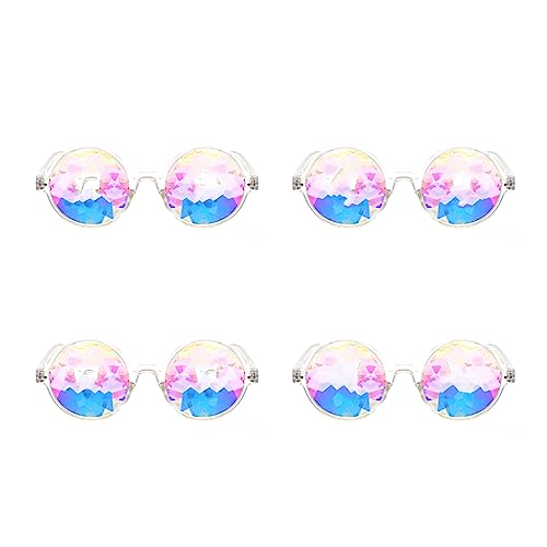 rieder 4X Kaleidoskop Rave Festival Sonnenbrille Beugte Linse-Transparent rieder 4X Kaleidoskop Rave Festival Sonnenbrille Beugte Linse-Transparent von rieder