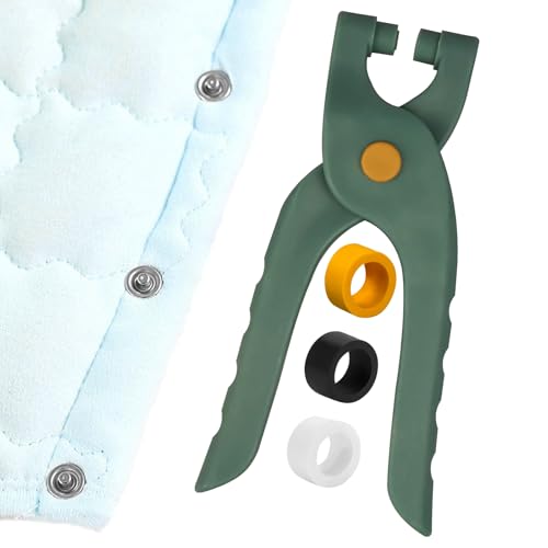 rietegio druckknopfzange Metalldruckknopfzange 5-Backen-Schnappfrei-Handzange für 9,5 mm Metalldruckknöpfe für Kleidung DIY Baby-Lätzchen Strickwaren rietegio druckknopfzange Metalldruckknopfzange 5-Backen-Schnappfrei-Handzange für 9,5 mm Metalldruckknöpfe für Kleidung DIY Baby-Lätzchen Strickwaren von rietegio