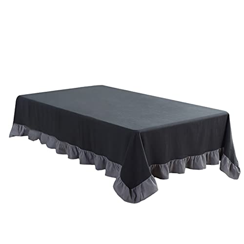 rismart Lotuseffekt Leinen Tischdecke Tischtuch Decke Pflegeleicht Bbwaschbar Grau,140 x 260 cm rismart Lotuseffekt Leinen Tischdecke Tischtuch Decke Pflegeleicht Bbwaschbar Grau,140 x 260 cm von rismart