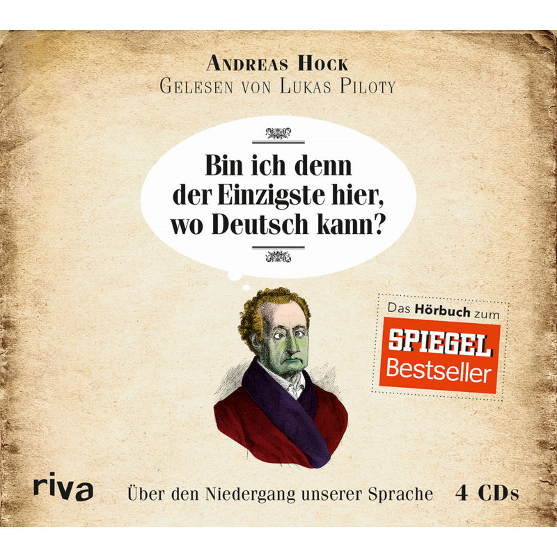 Bin Ich Denn Der Einzigste Hier, Wo Deutsch Kann? - Andreas Hock (Hörbuch) von riva Verlag