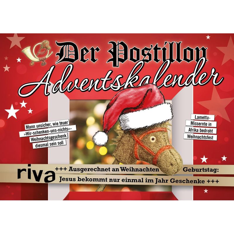 Der Postillon Adventskalender von riva Verlag