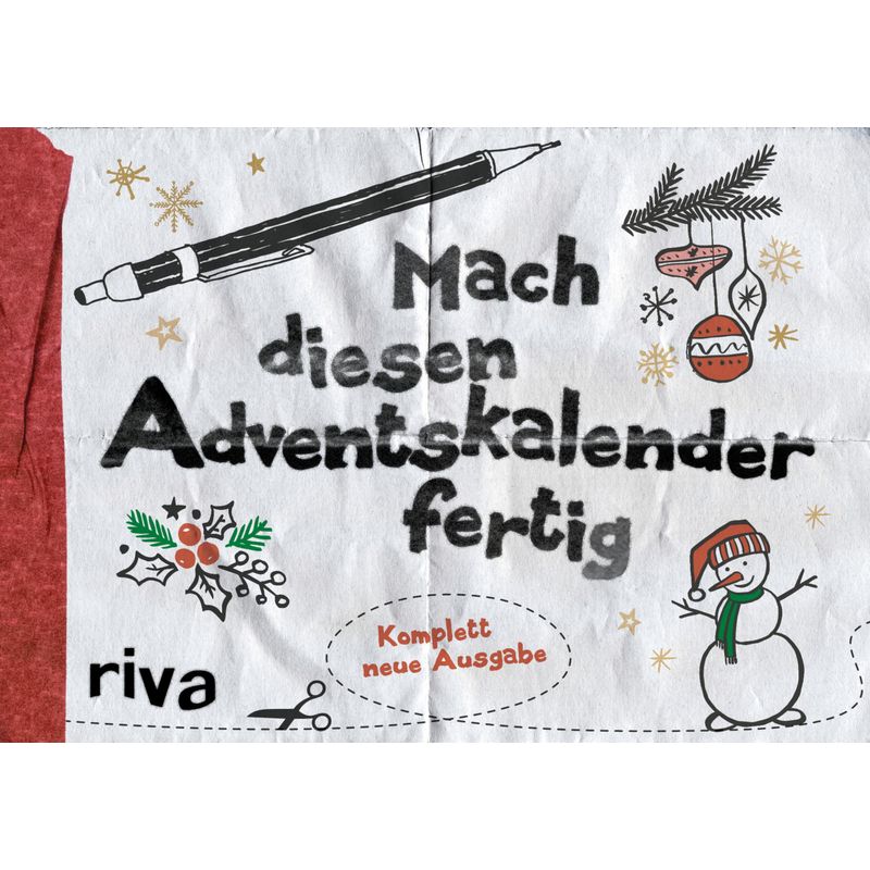 Mach Diesen Adventskalender Fertig von riva Verlag