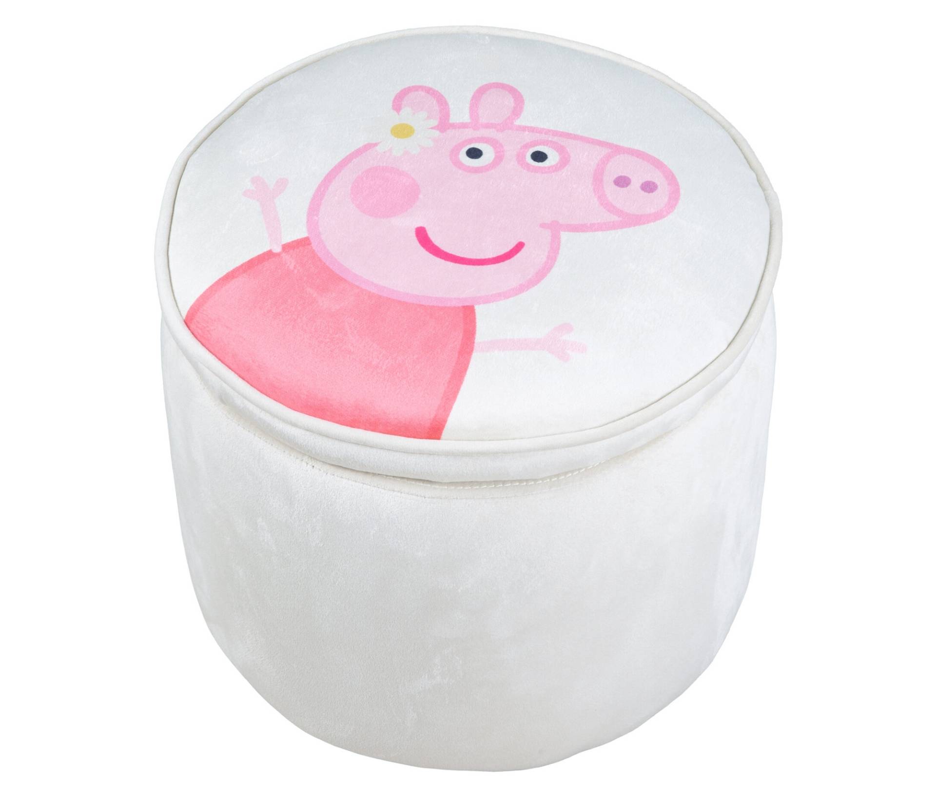Roba Kinderhocker »Peppa Pig« mit Stauraum - 35x35x39cm - beige - Holz Roba Kinderhocker »Peppa Pig« mit Stauraum - 35x35x39cm - beige - Holz von roba