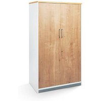 rocada Aktenschrank, 1058AW08 weiß, eiche 3 Fachböden 90,0 x 45,0 x 156,0 cm von rocada