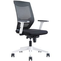 rocada Bürostuhl, 908W-4 Stoff schwarz, Gestell weiß rocada Bürostuhl, 908W-4 Stoff schwarz, Gestell weiß von rocada