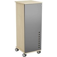 rocada Caddy Bürowagen buche 5 Ebenen 47,0 x 42,4 x 120,0 cm von rocada