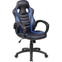 rocada Gaming Stuhl STUDENT, R913335 Kunstleder blau von rocada