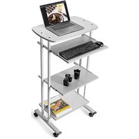 rocada PC-Tisch mit Rollen grau 68,0 x 53,0 x 126,0 cm rocada PC-Tisch mit Rollen grau 68,0 x 53,0 x 126,0 cm von rocada