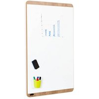 rocada Whiteboard Natural Skinboard 75,0 x 115,0 cm weiß lackierter Stahl von rocada