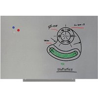rocada Whiteboard PRO Skinwhiteboard 75x115 si-gu 75,0 x 100,0 cm silber Stahl von rocada