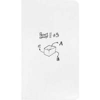 rocada Whiteboard Skin 108,0 x 204,0 cm weiß Stahl von rocada