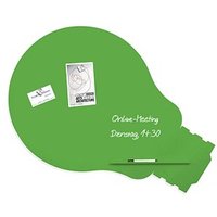 rocada Whiteboard Skinshape 115,0 x 150,0 cm grün Stahl von rocada