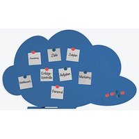 rocada Whiteboard Skinshape 100,0 x 150,0 cm blau Stahl von rocada