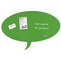 rocada Whiteboard Skinshape 100,0 x 150,0 cm grün Stahl von rocada