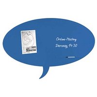 rocada Whiteboard Skinshape 75,0 x 115,0 cm blau Stahl von rocada