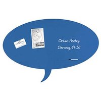 rocada Whiteboard Skinshape 100,0 x 150,0 cm blau Stahl von rocada