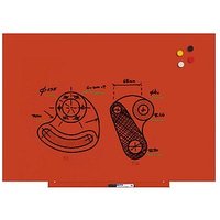 rocada Whiteboard Skinwhiteboard 75,0 x 115,0 cm orange Stahl von rocada