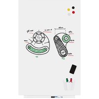 rocada Whiteboard Skinwhiteboard 75 x115 weiß 75,0 x 115,0 cm weiß Stahl von rocada