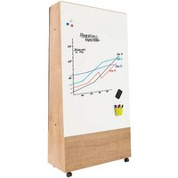 rocada Whiteboard-Ständer Natural braun 150,0 x 100,0 cm von rocada